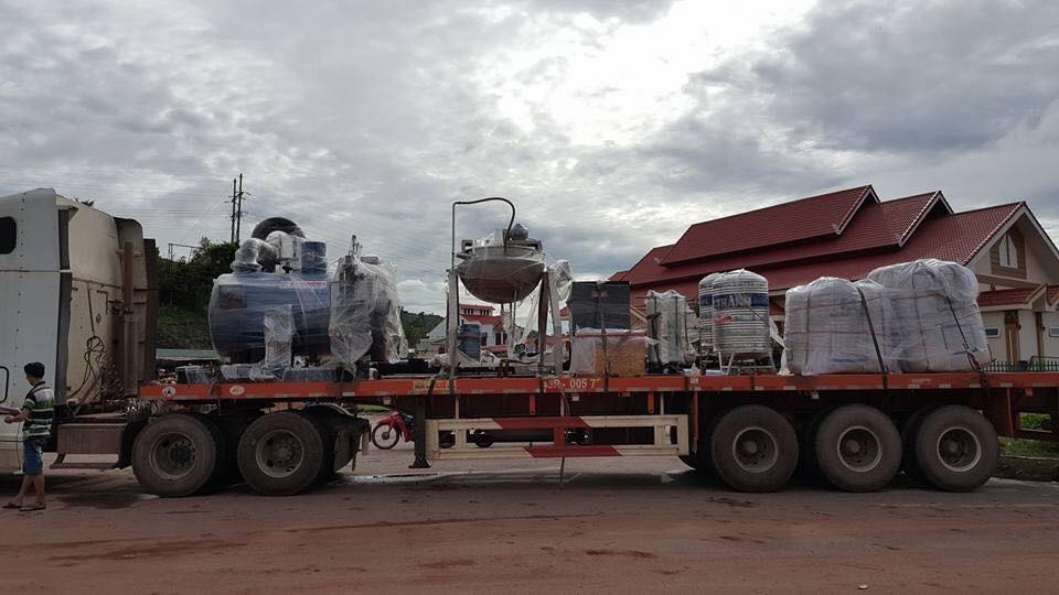Ứng dụng lò hơi Biomass trong sản xuất muối tại Lào